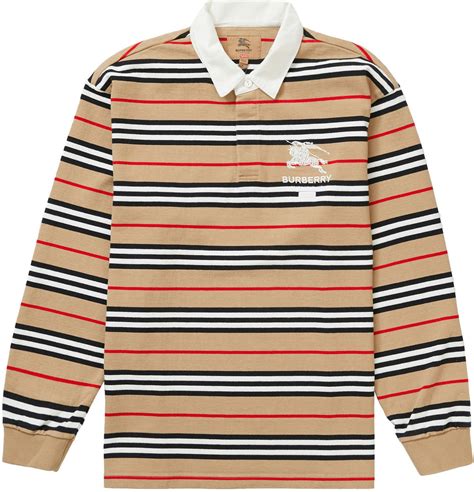 supreme burberry rugby|Burberry and supreme collaboration.